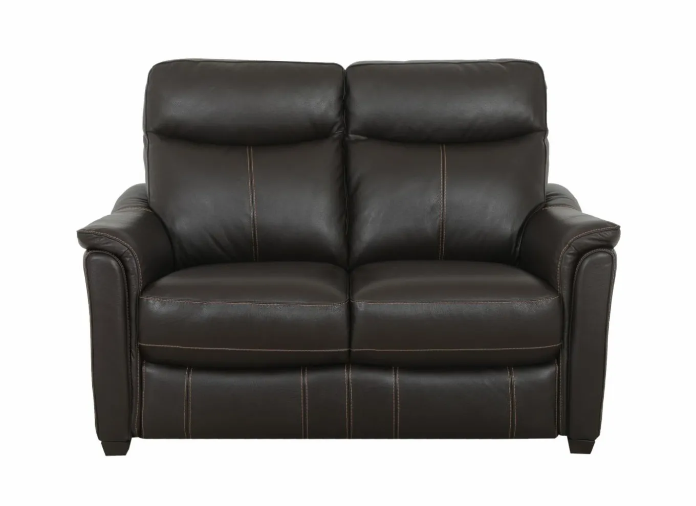 Zetels|Zetel Wise 2-zit - leder - walnut