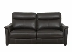 Zetel Wise 2,5-zit - leder - walnut- Zetels