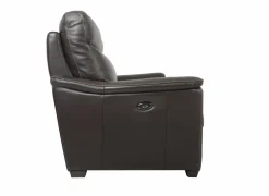 Zetel Wise 2,5-zit - leder - walnut- Zetels