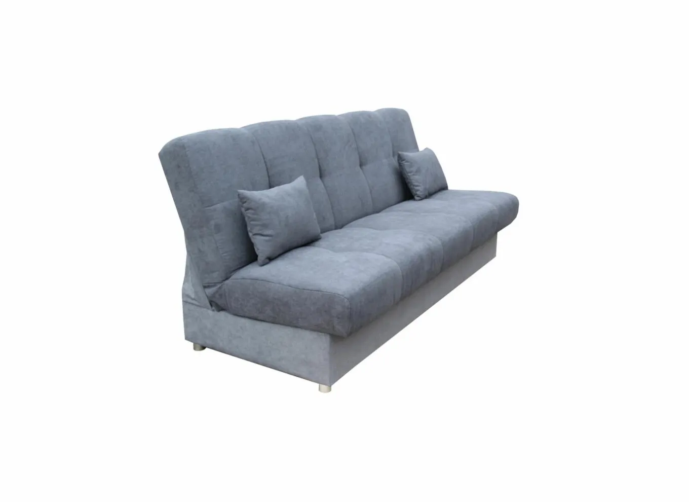 Zetelbedden|Zetelbed Alfa 2-zit - stof - grijs