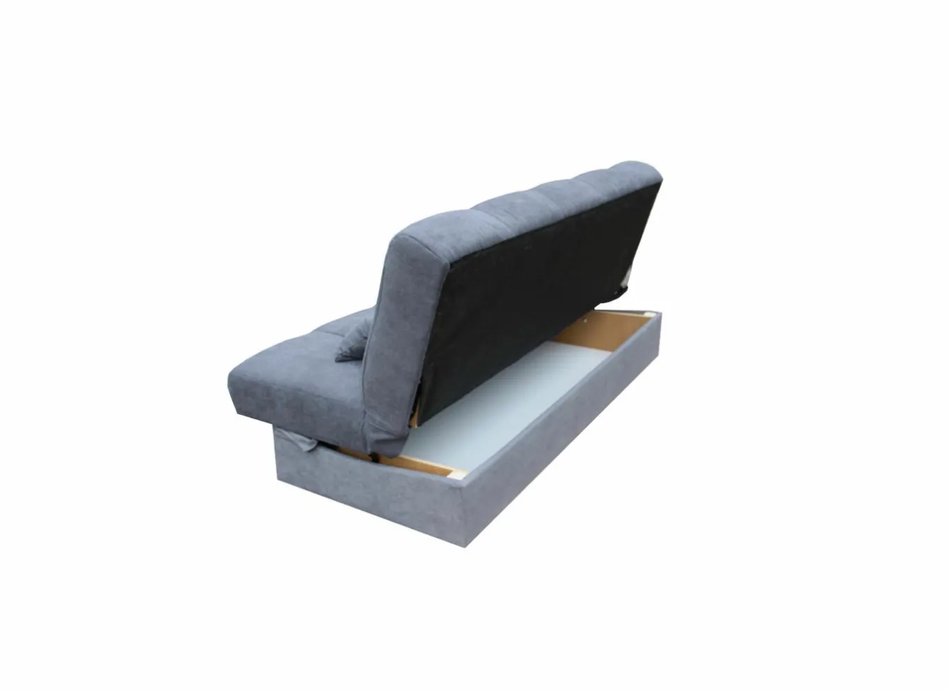 Zetelbedden|Zetelbed Alfa 2-zit - stof - grijs