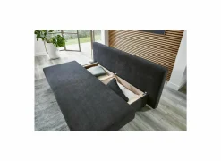 Zetelbed Grenoble 2 persoons stof antraciet- Zetelbedden