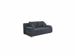 Slaapbanken|Zetelbed Lindau 2 persoons - 203x106cm - stof - blauw