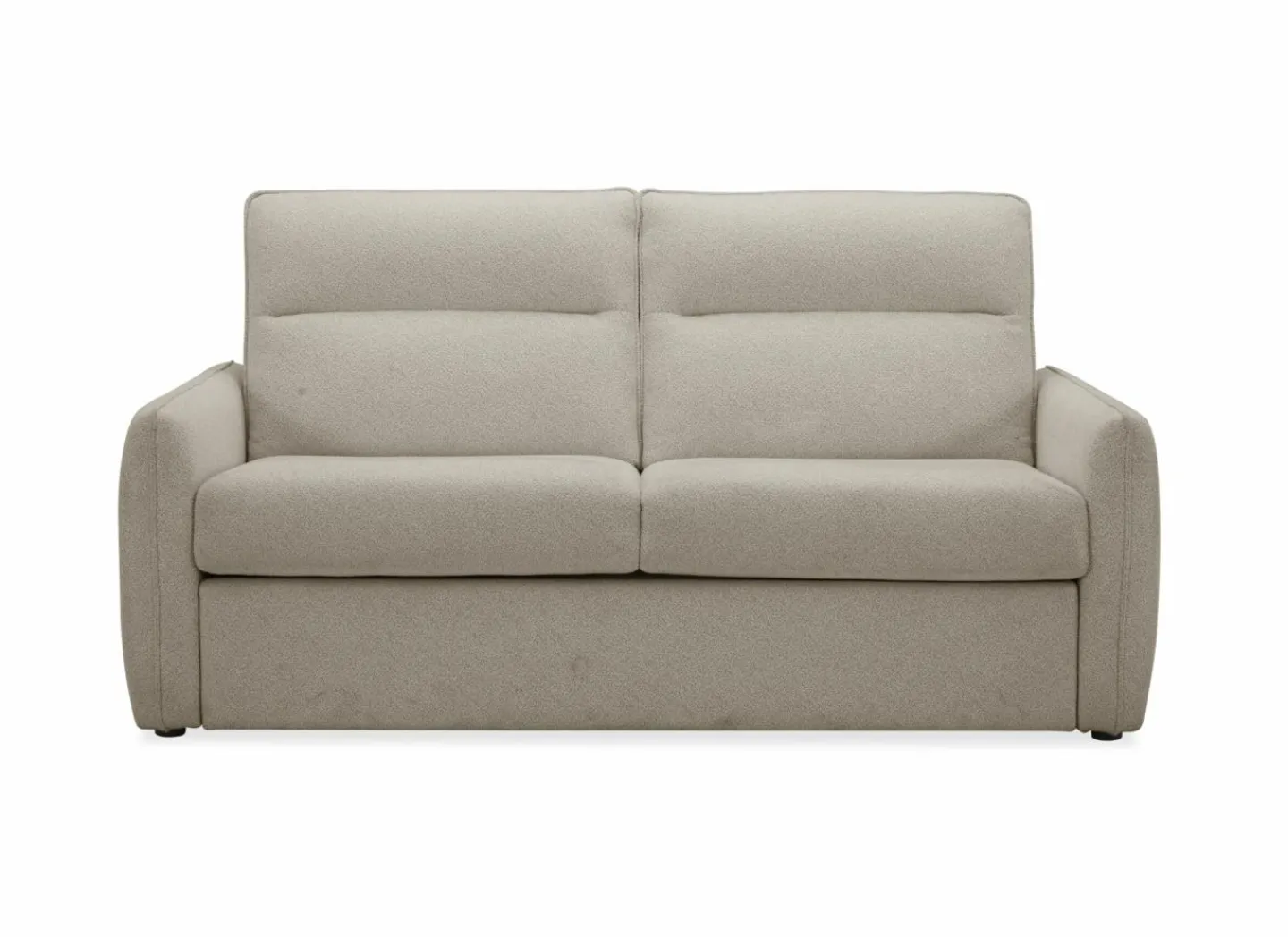 Zetelbed Milan 2 persoons - 195x95cm - stof - taupe- Zetelbedden