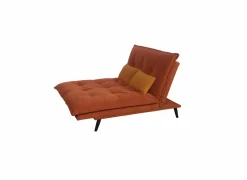Zetelbed Nation 1 persoons - 193x89cm - stof - oranje- Zetelbedden|Slaapbanken