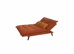 Zetelbed Nation 1 persoons - 193x89cm - stof - oranje- Zetelbedden|Slaapbanken