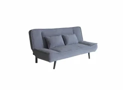Zetelbedden|Slaapbanken|Zetelbed Rocket 1 persoon - 185x80cm - stof - grijs