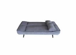 Zetelbedden|Slaapbanken|Zetelbed Rocket 1 persoon - 185x80cm - stof - grijs