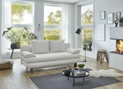 Zetelbedden|Zetelbed SO240 Bern 2 persoons - stof - beige