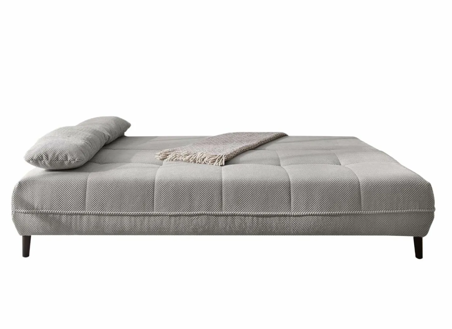 Zetelbed Till 2-persoons - stof - lichtgrijs met opbergruimte- Zetelbedden