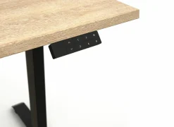 Zit sta bureau Flexo-2 180x80xH73-123cm - decor - zand eik- Kantoorbureau