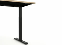 Zit sta bureau Flexo-2 180x80xH73-123cm - decor - zand eik- Kantoorbureau