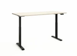 Kantoorbureau|Zit sta bureau Flexo-1 200x80xH73-123cm - decor - bolivar wood