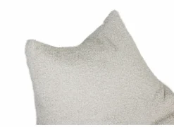 Zitzak Karina 80x83x106cm - bouclé - wit- Kindermeubelen|Zitzakken