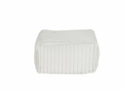 Poefs & Voetenbankjes|Zitzakken|Zitzak Nooki 50x50cm - polyestervezel - lichtgrijs