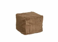 Poefs & Voetenbankjes|Zitzakken|Zitzak Sitzi 40x40cm - polyestervezel - bruin