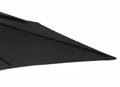 Zweefparasol Thalassa 250x250cm zwart met beschermhoes- Zweefparasols